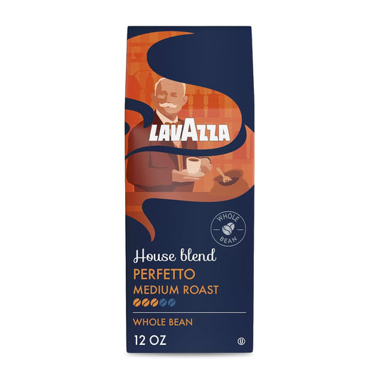 Lavazza-House-Blend-Perfetto-Whole-Bean-Coffee-12oz-Bag,-Medium-Roast,-Full-bodied,-Intensity-2882