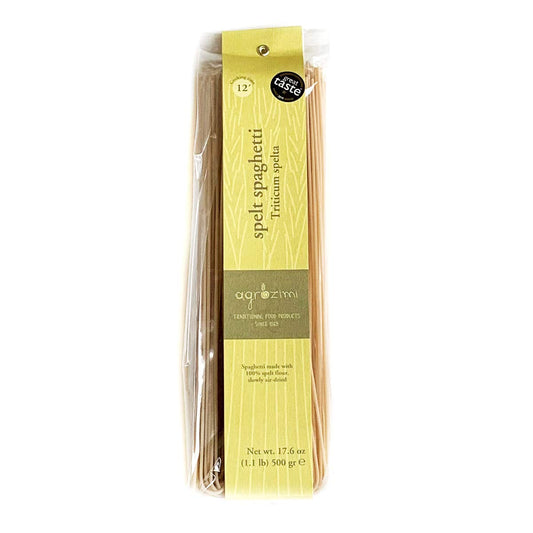 Agrozimi-Spelt-Spaghetti,-(17.6-Ounces)---Vegan,-Bronze-828