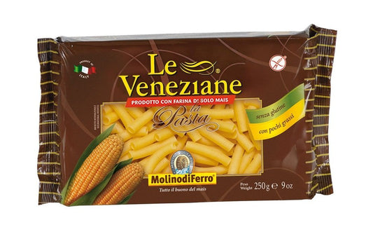 Le-Veneziane---Italian-Tubetti-Rigate-Pasta-[Gluten-Free],-(4)--oz.-26