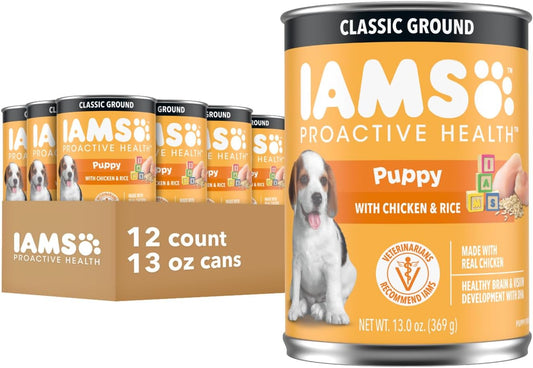 IAMS-Proactive-Health-Puppy-Wet-Dog-Food,-Classic-Ground-Dog-Wet-Food,-with-2137