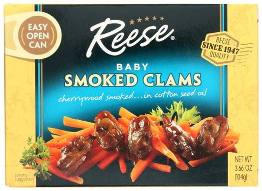 Reese-Almejas-ahumadas-para-bebés,-3.66-oz-(104-g)-(paquete-de-6)---645