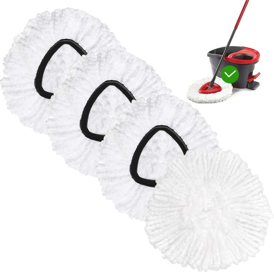 4-Pack-Spin-Mop-Replacement-Head-Mop-Refill-Compatible-with-Oceda-Triangle-Swivel-Mops-Microfiber-999