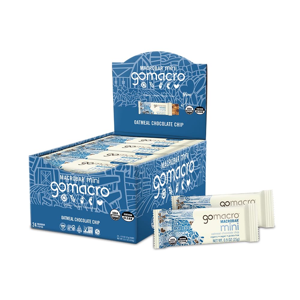 GoMacro-MacroBar-Mini-Organic-Vegan-Snack-Bars---Oatmeal-Chocolate-Chip--(0.90-Ounce-Bars,-Count)-1688