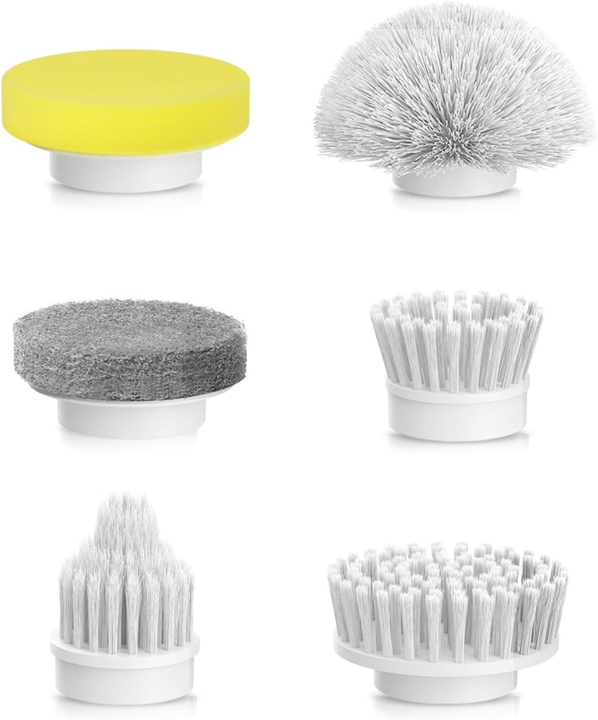 Replaceable-Brush-Heads-Set,6-Pack-for-Electric-Spin-Scrubber.---1232