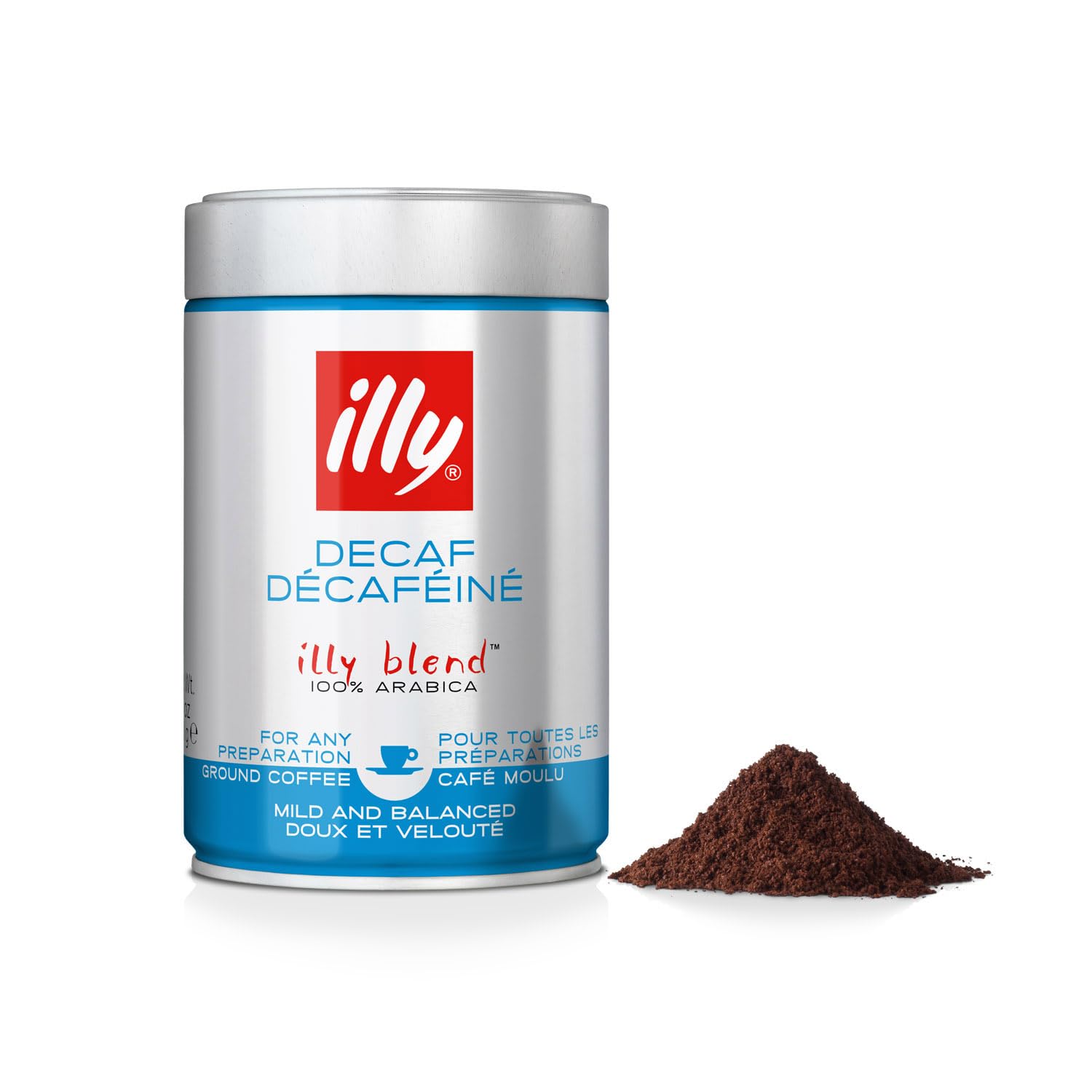 Illy-decaffeinated-ground-coffee,-8.8oz-can.---------------227