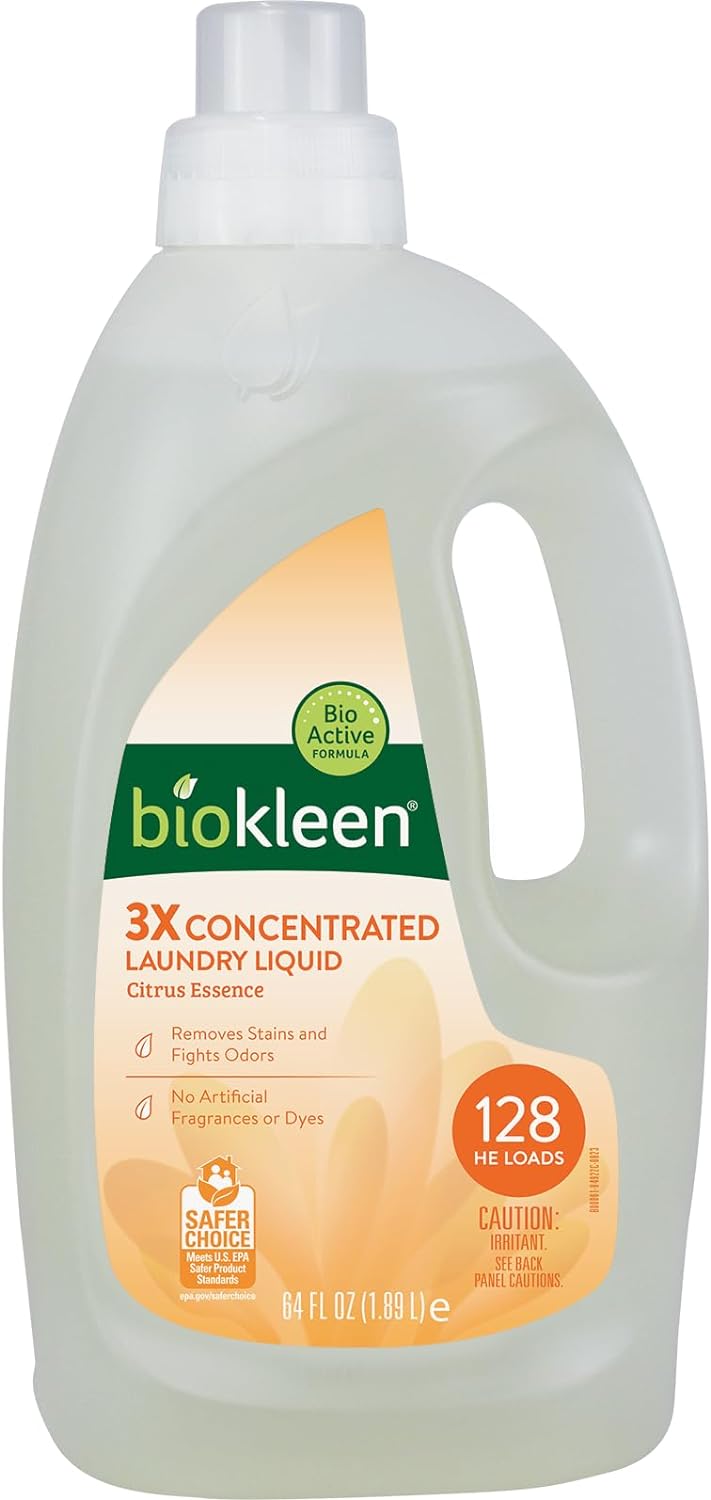 Biokleen-Natural-Laundry-Detergent---128-HE-Loads---Liquid,-2723