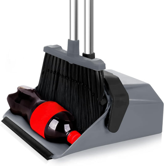 Broom-with-Dustpan-Combo-Set,-51''-Broom-and-Dust-Pan,-1655