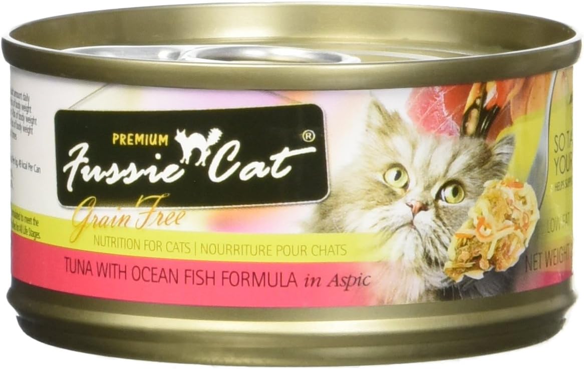 Fussie-Cat-Tuna-with-Ocean-Fish-Formula-in-Aspic,-2.8-oz,-Pack-of-24-258