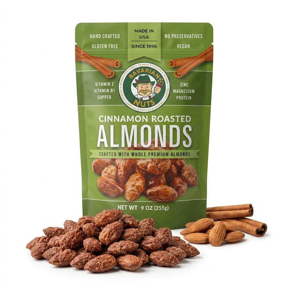 Magic-Bavarian-Cinnamon-Roasted-Almonds,-9-Ounces-of-Sweet,-Gluten-Free,-Vegan--Nuts,-Made-in-USA-148