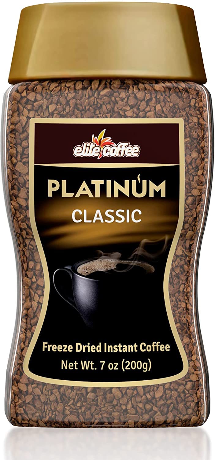Elite-Platinum-Freeze-Dried-Instant-Classic-Coffee-7.5oz-(1-Pack)-|-Kosher-for-347