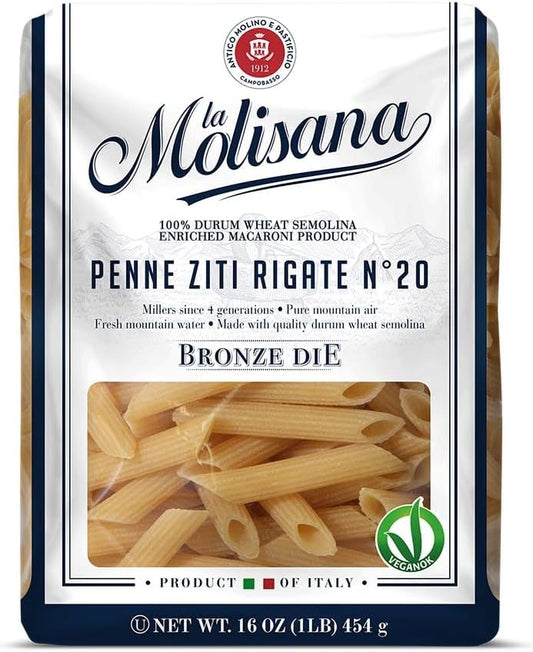 La-Molisana-Pasta,-Penne-Ziti-Rigate,-1-Pound-(Pack-12)-590