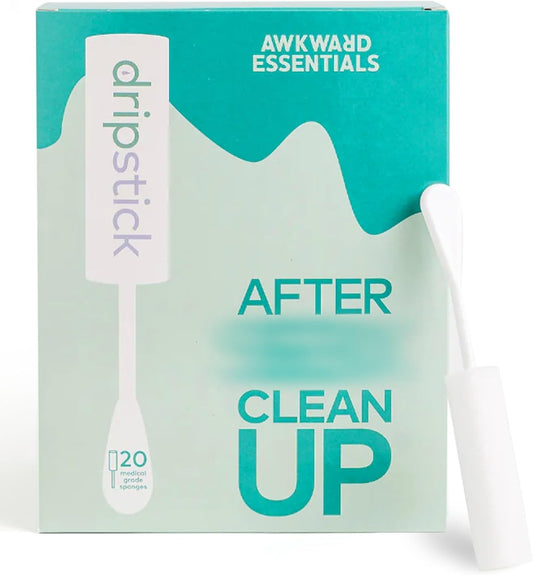 Dripstick-Absorbing-Sponge-For-Women---Awkward-Essentials-Dripstick-20-Pack-of-Sterile-Post-Coitus-749