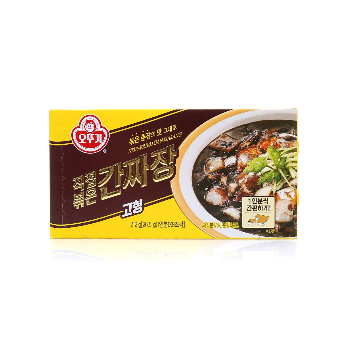 Ottogi-Black-Bean-Paste-Sauce-Jjajang-solid-212g-(7.48oz)-------512