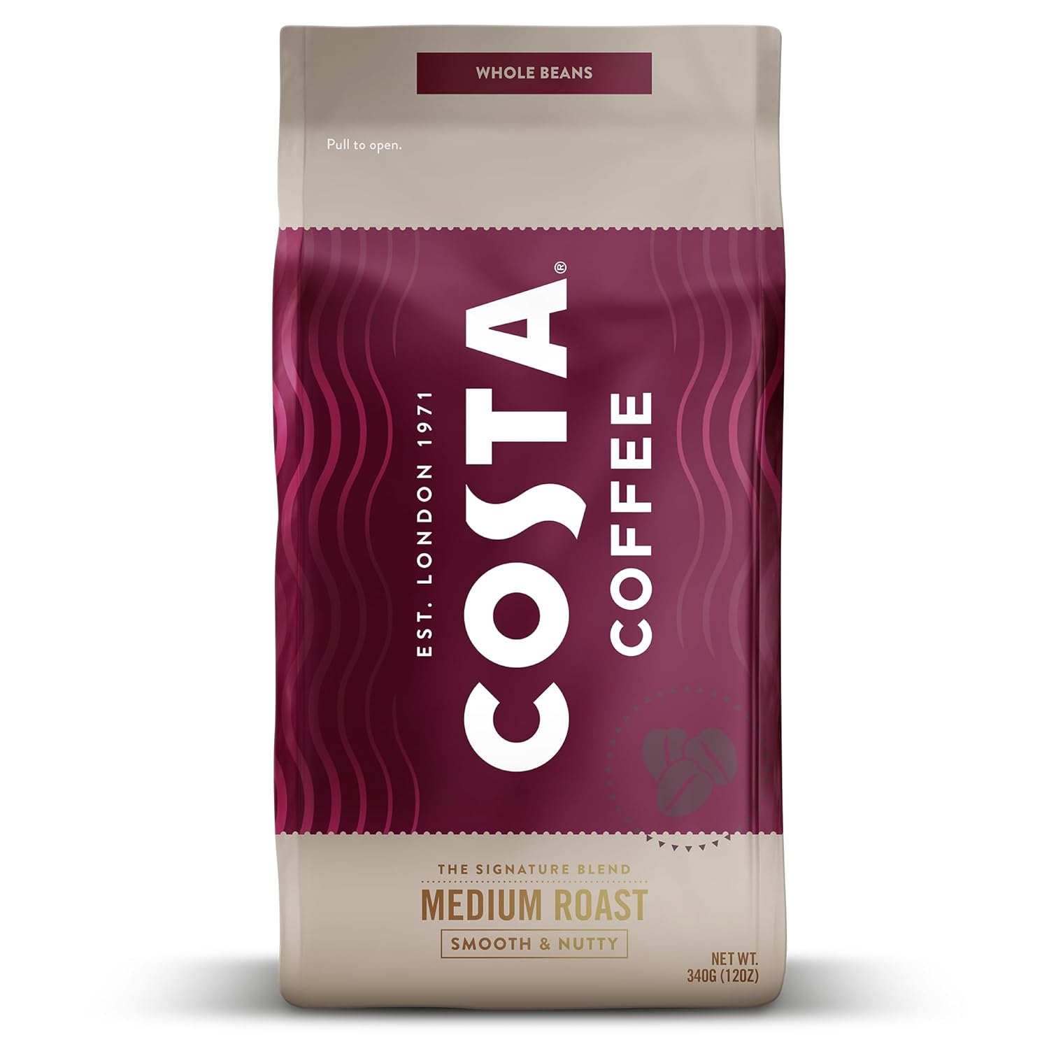 Costa-Coffee-Whole-Bean-Coffee,-Signature-Blend-Medium-Roast,-12oz-each,-Rainforest-Alliance-2503