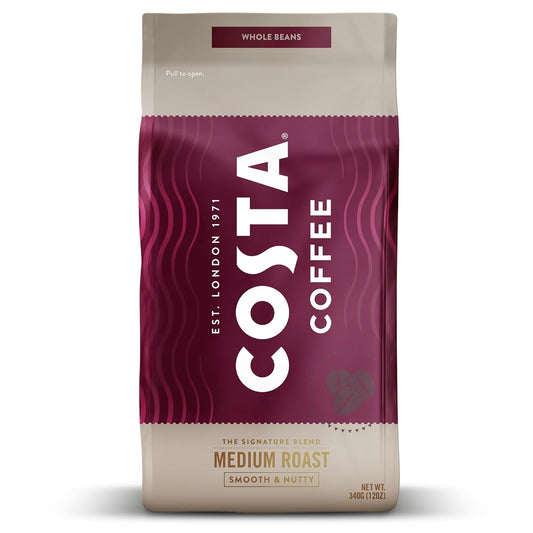 Costa-Coffee-Whole-Bean-Coffee,-Signature-Blend-Medium-Roast,-12oz-each,-Rainforest-Alliance-2503