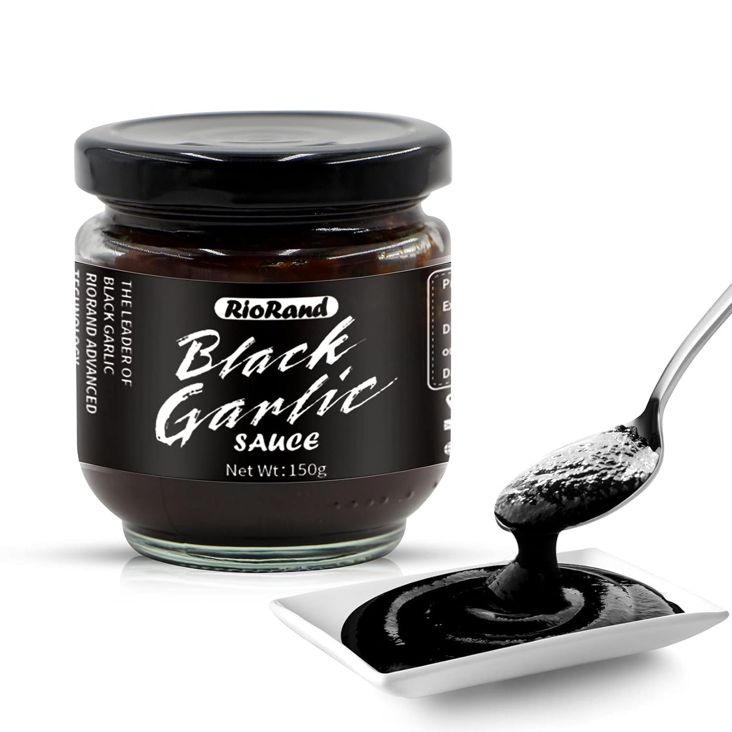 RioRand-Salsa-de-ajo-negro-150g/5.29oz-puré-de-ajo-671