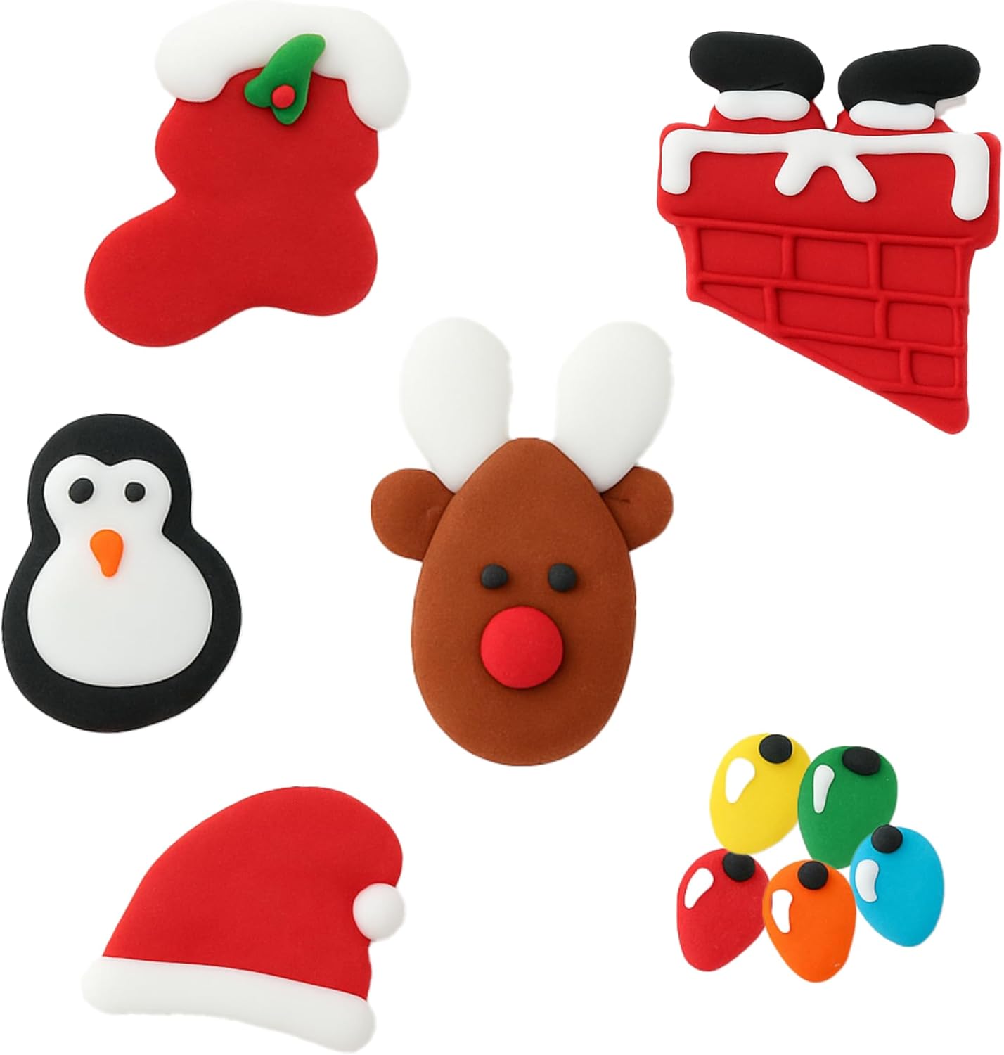 Christmas-Cupcake-Toppers,-Holiday-Cake-Toppers,-Royal-Icing-Decorations,-Cupcake-Decorations,-Cake-Holiday,---211