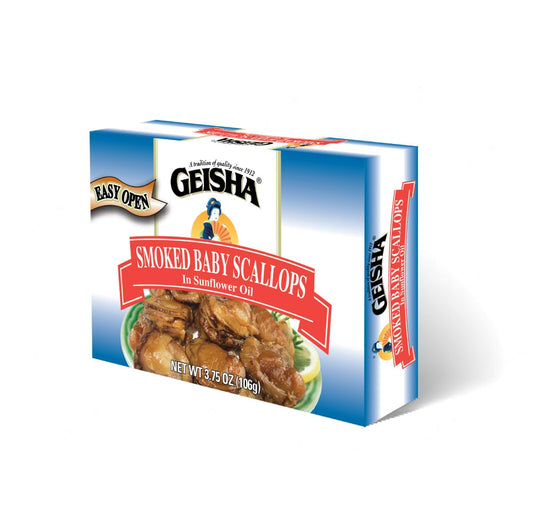 GEISHA-Smoked-Baby-Scallops-3.75oz(Pack-of-1209