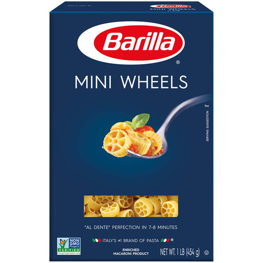 Barilla-Mini-Wheels-Pasta,-16-Ounce-Boxes-(Pack-1721