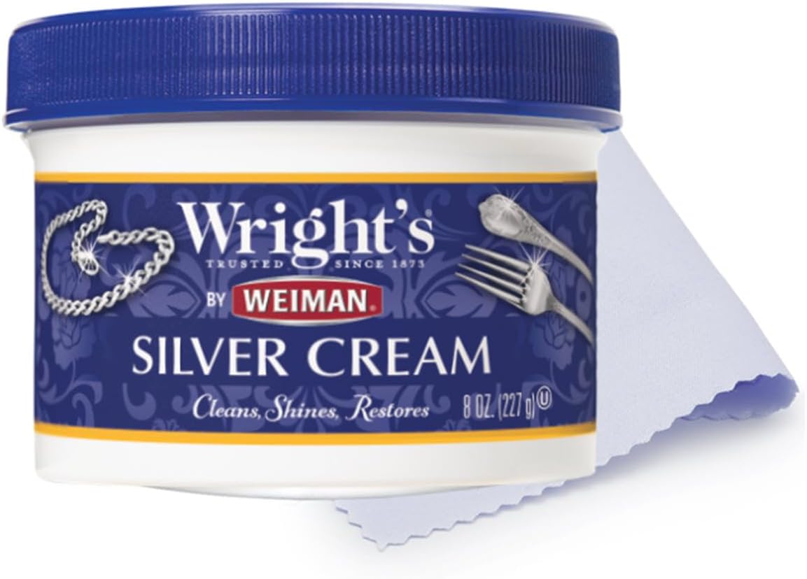 Wright's-by-Weiman-Silver-Cleaner-and-Polish-Cream-with-Polishing-Cloth,-Ammonia-Free,-Gently-Clean-&-2057