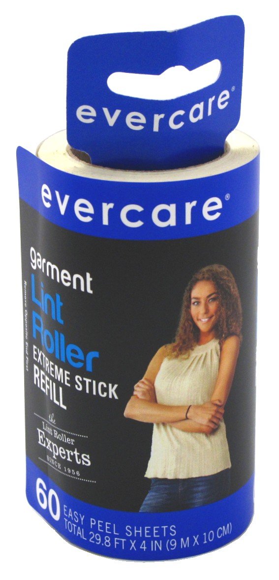 Evercare-Lint-Roller-Refill-Picks-Up-Lint,-Dust,-Dandruff-60-199