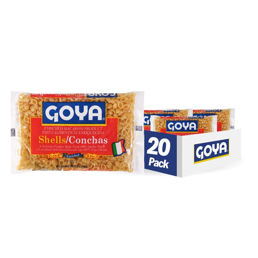 Goya-Foods-Conchas/Shell-Pasta,-7-Ounce-(Pack-of-20)-----186