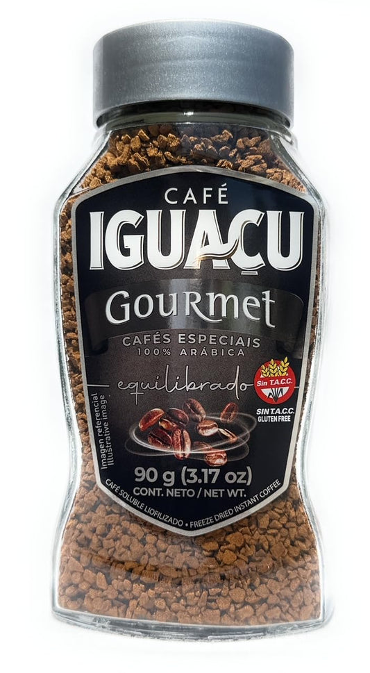 Cafe-Iguacu-Gourmet-Equilibrado-Arabica-Freeze-Dried-Instant-Coffee-90-grams-Product-of-87