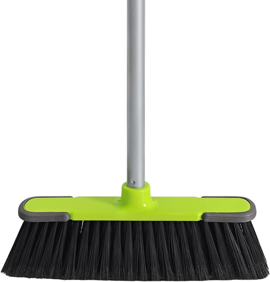 Green-Indoor-Broom-54"-Long-Handle-House-Broom-for-Floor-4243