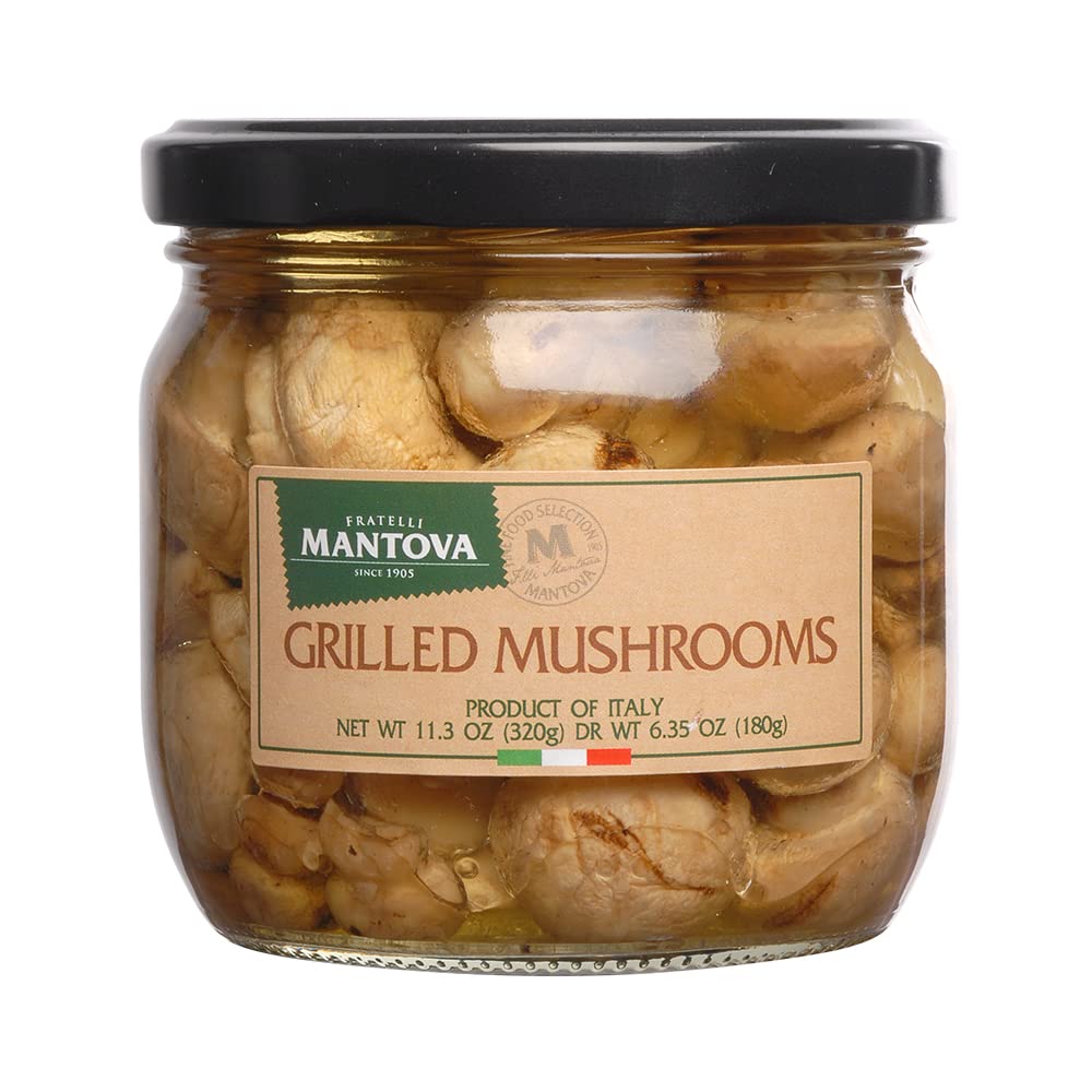 Mantova-Grilled-Mushrooms,-11.3-oz.-(Pack-of-2),-Product-of-Italy,-All-Natural,-267