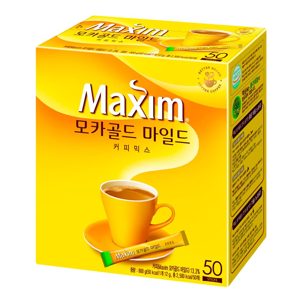 Maxim-Mocha-Gold-Mild-Coffee-Mix-12g-X-50pc-(1.6-Pound)-----925