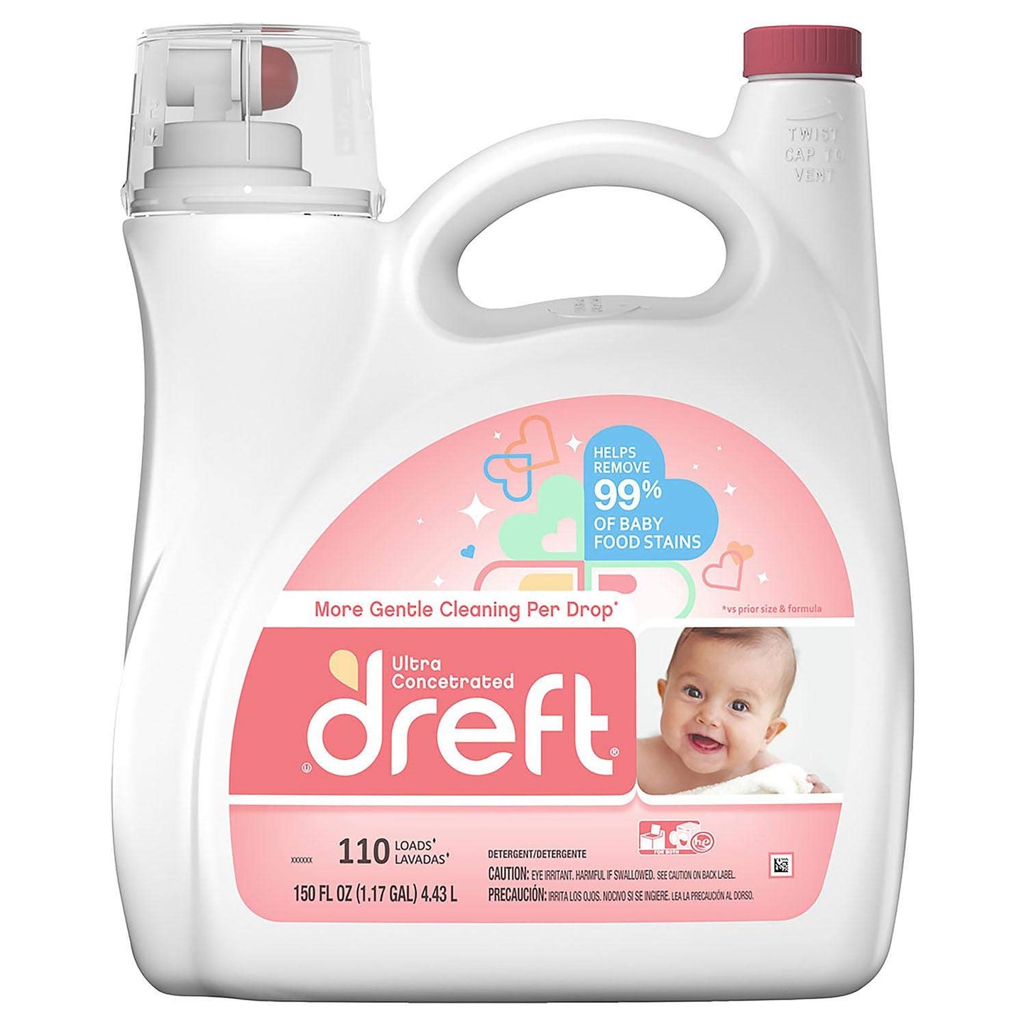 Dreft-Ultra-Concentrated-Liquid-Laundry-Detergent,-150-Fl.-Oz---231