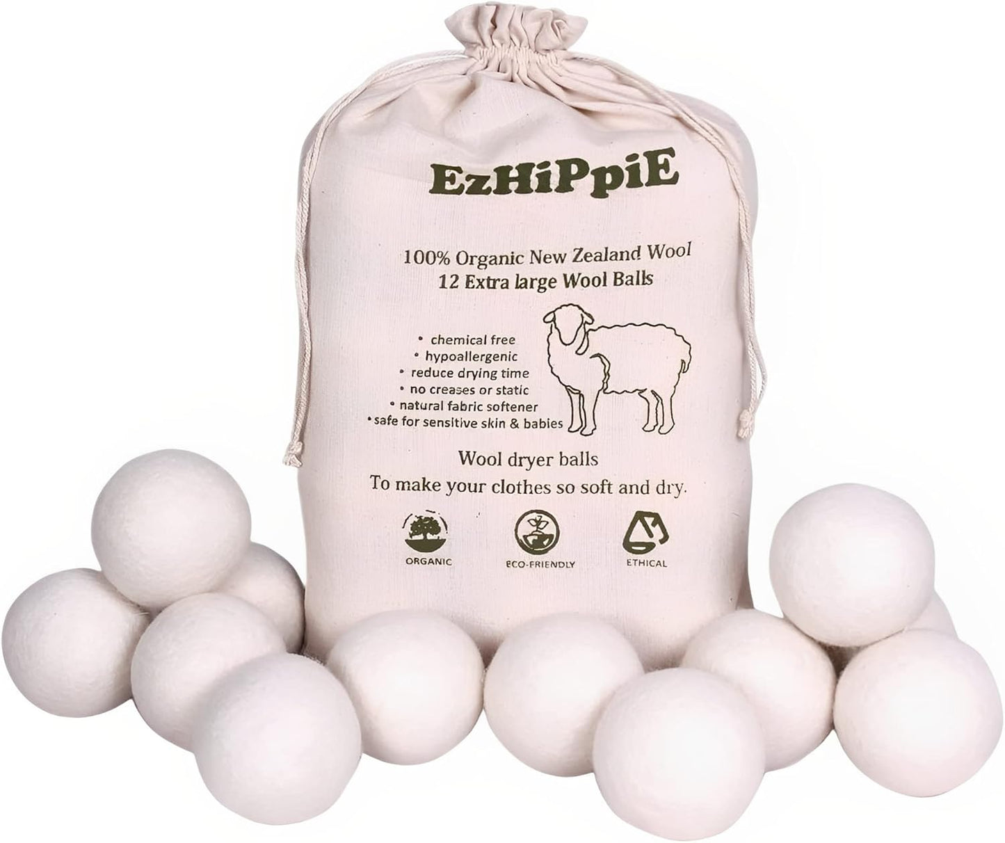 Ezhippie-Quality-Wool-Dryer-Balls---12-XL-Pack---1901