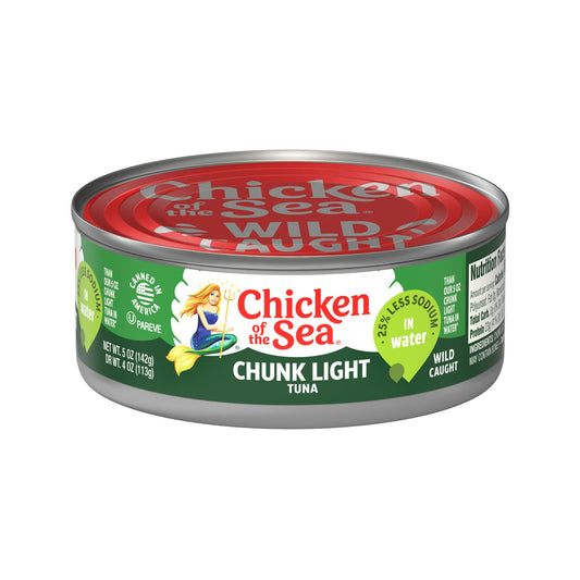 Chicken-of-the-Sea-Chunk-Light-Atún-en-agua,-lata-de-5-(paquete-1343
