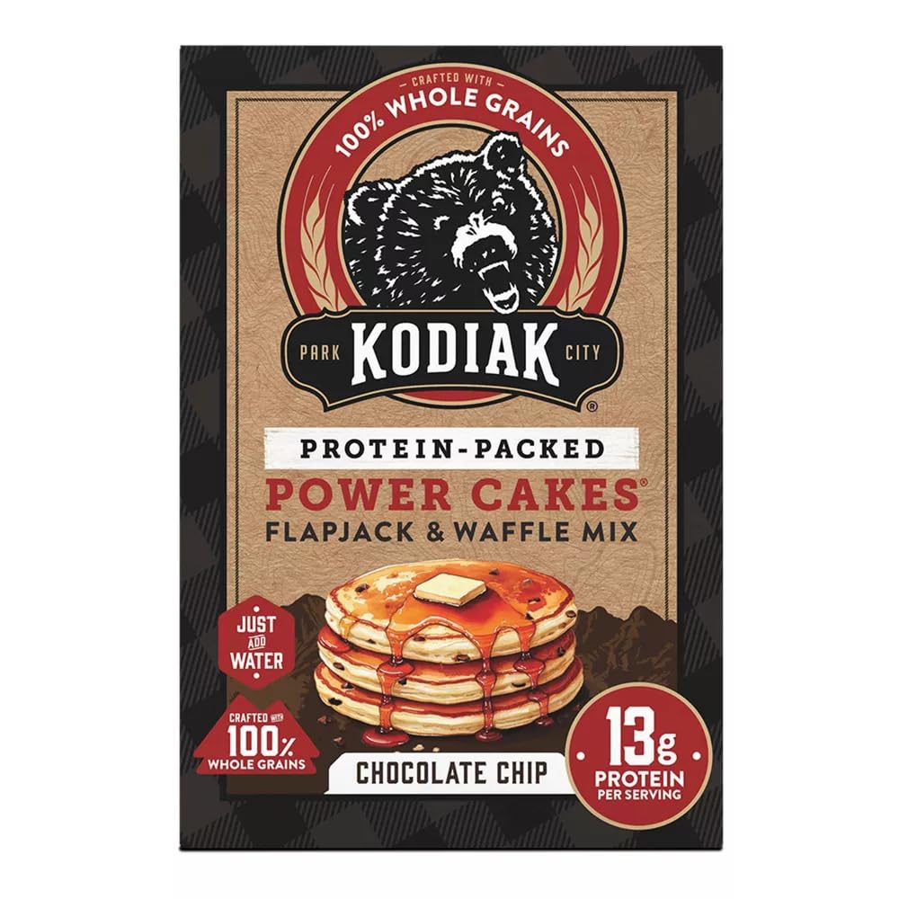 Kodiak-Power-Cakes,-Pancake-&-Waffle-Mix,-Chocolate-Chip,-High-387
