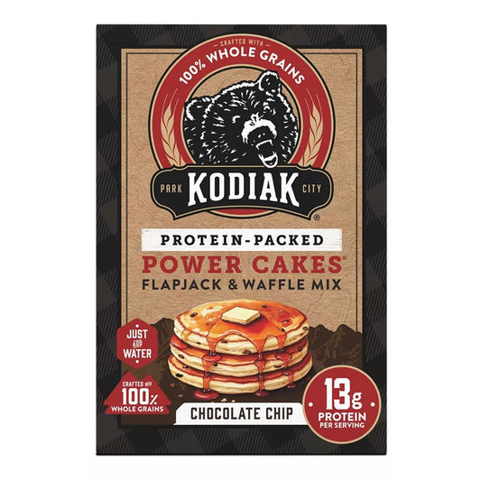 Kodiak-Power-Cakes,-Pancake-&-Waffle-Mix,-Chocolate-Chip,-High-387