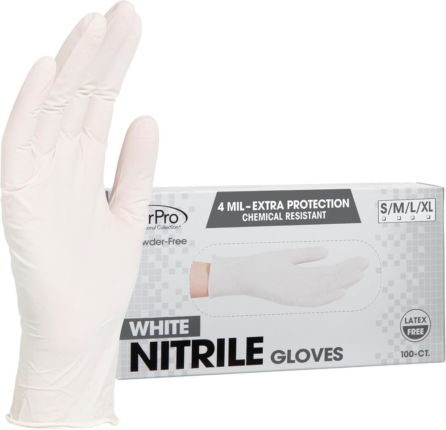 ForPro-Disposable-Nitrile-Gloves,-Chemical-Resistant,-Powder-Free,-Latex-Free,-Non-Sterile,-Food-Safe,-4-Mil-----500