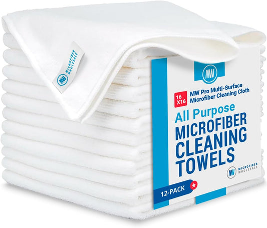 MW-Pro-Microfiber-Cleaning-Cloth-|-White-(12-Pack)-|-2026