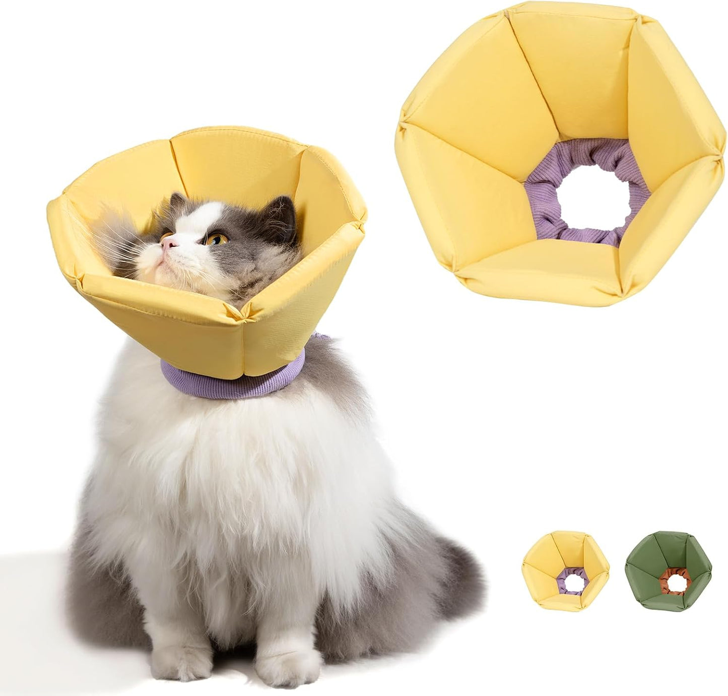 Cat-Cone-Collar-Soft---Adjustable-Recovery-Collar-for-Cats-&-Small-Dogs,Cute-375