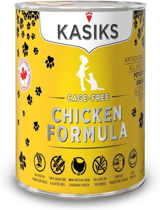 Kasiks,-Cage-Free-Chicken-Formula-Canned-Cat-Food,-12.2-oz----------56