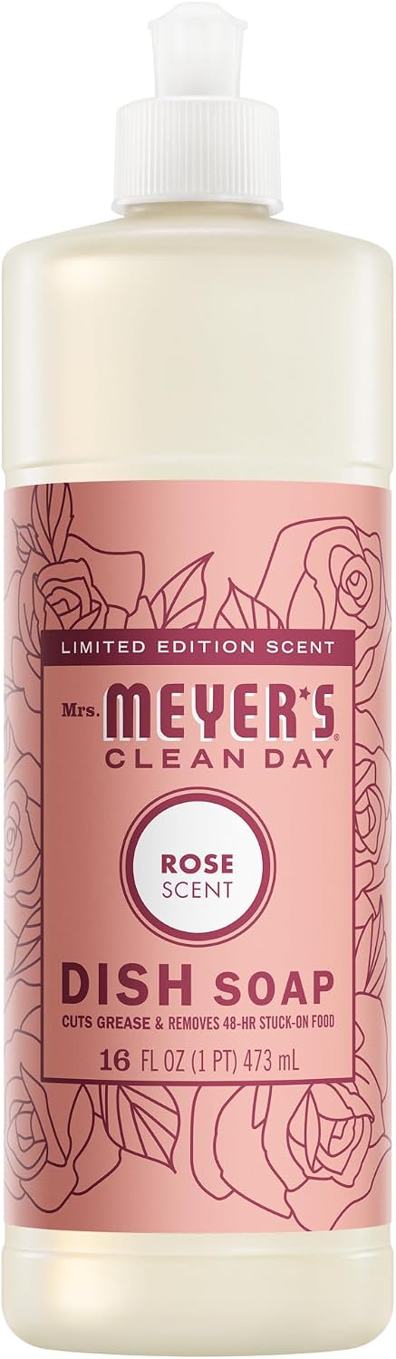 MRS.-MEYER'S-CLEAN-DAY-Liquid-Dish-Soap,-Rose,-16-fl.-oz---199