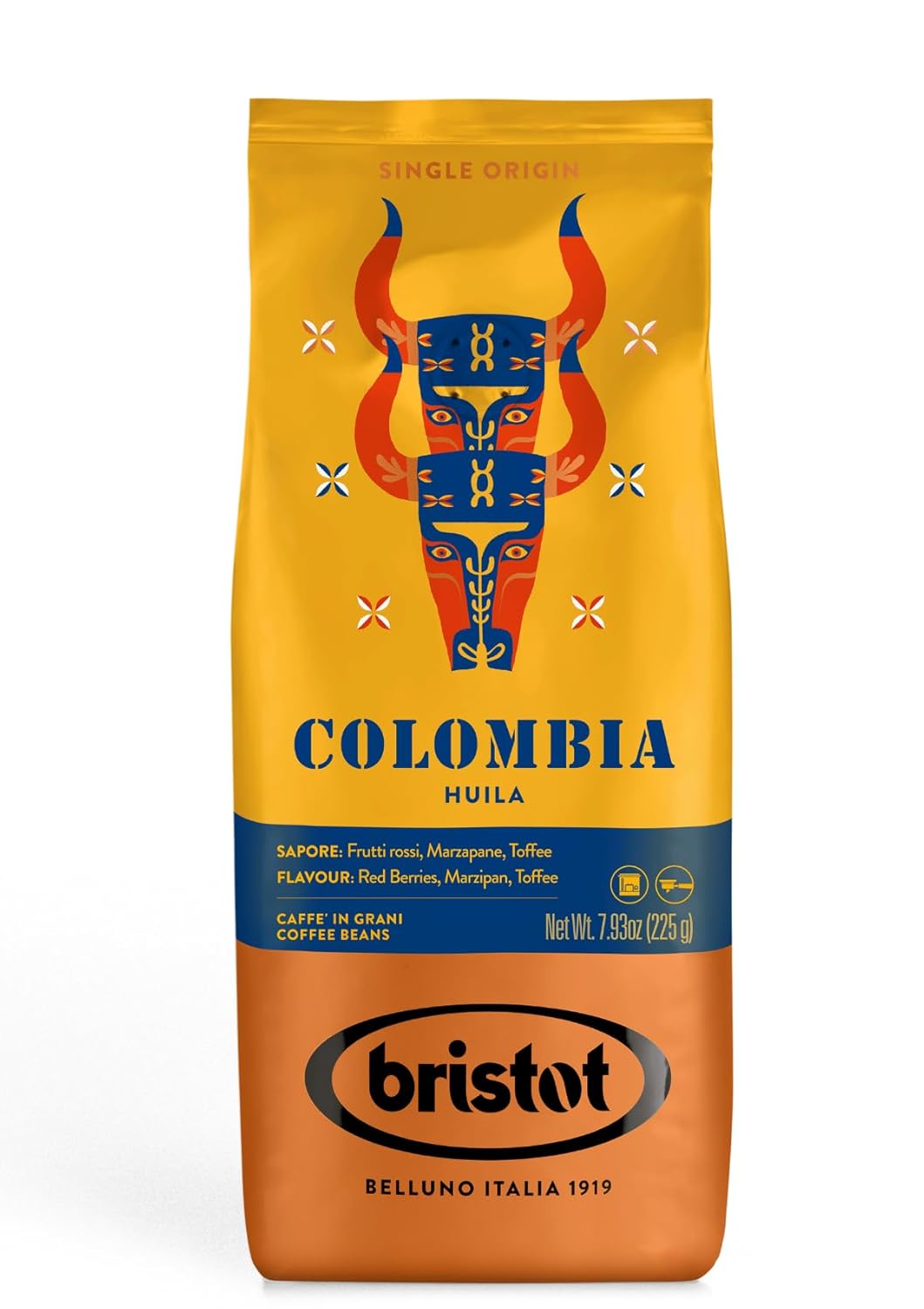 Bristot-Colombia-Huila-Single-Origin-Espresso-Beans-–-1-Arabica-Italian-Coffee-–-551