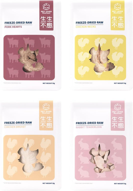 Freeze-Dried-Cat-&-Dog-Treats-Trial-Variety-Pack-–-Single-Ingredient-Healthy-(Rabbit-56