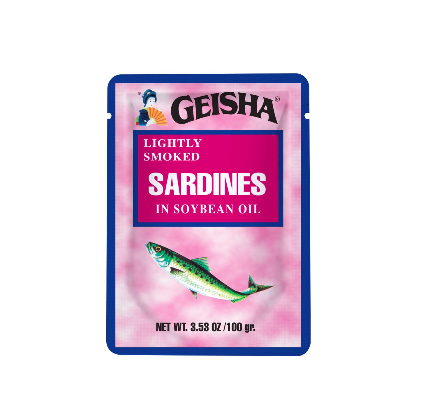 GEISHA-Sardinas-ligeramente-ahumadas-en-aceite-de-soja-3.53-onzas-(paquete-de-sardinas-575