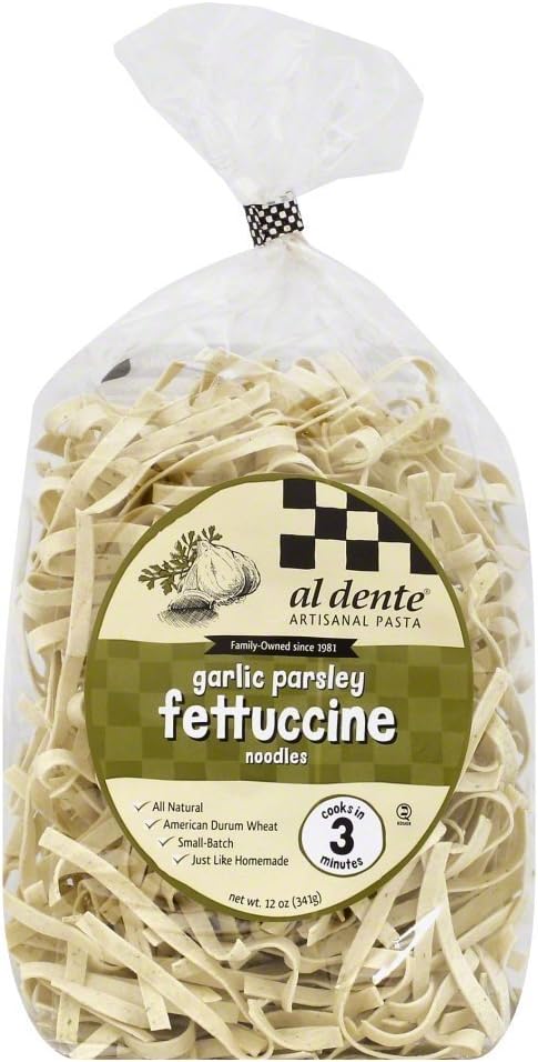 Al-Dente-Garlic-Parsley-Fettuccine,-12-Ounce-Bag-(Pack-414