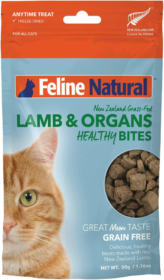 Feline-Natural---Grain-Free-Freeze-Dried-Cat-Treats-Lamb,-3