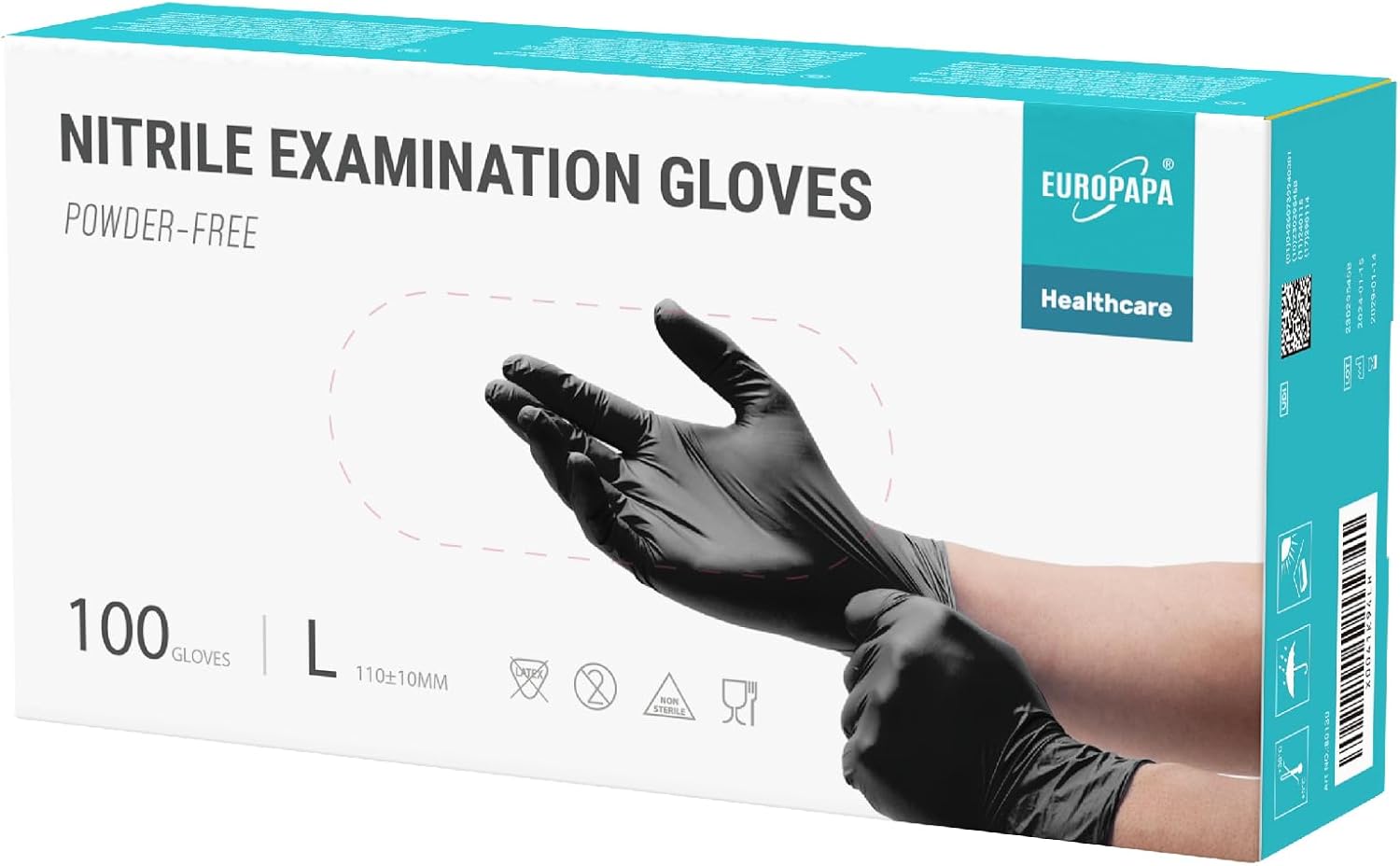 Nitrile-Examination-Gloves,-Pack-of-100---------3906
