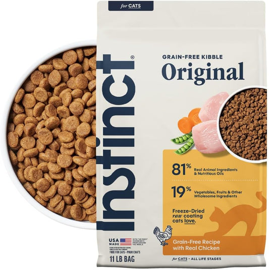 Instinct-Original-Dry-Cat-Food,-Raw-Coated-Kibble,-Real-Chicken,-11-lb.-Bag-1874
