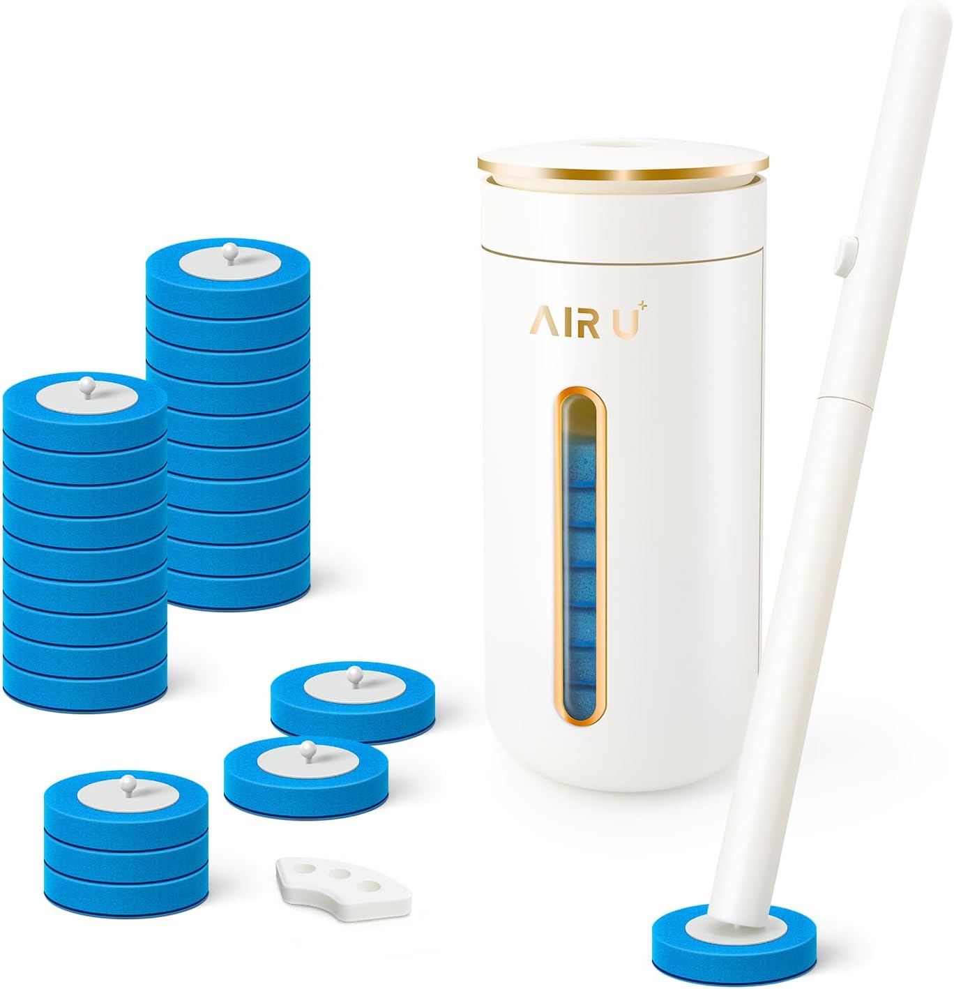AIR-U+-Disposable-Toilet-Brush,-Toilet-Bowl-Cleaning-System-with-4507