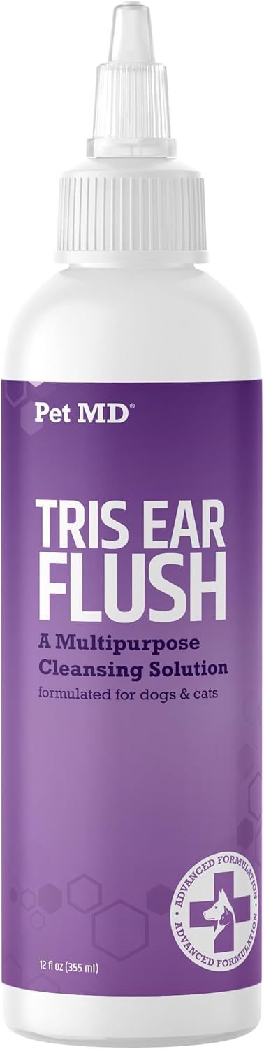 Pet-MD-Veterinary-Tris-Flush-Cat-&-Dog-Ear-Cleaner---Ear-396