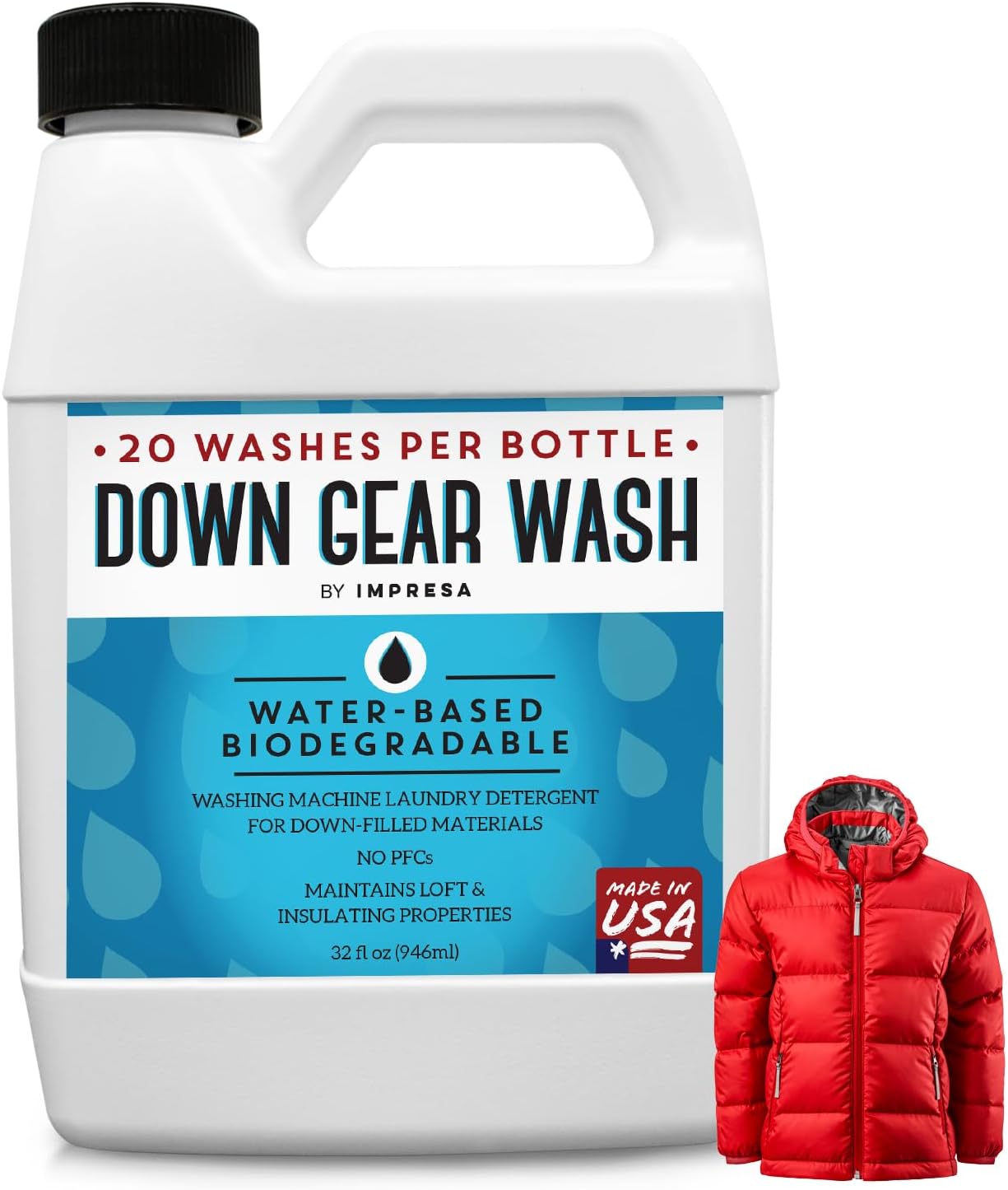 IMPRESA-Down-Wash-Detergent---32-Fl-Oz-(20-Loads),-Liquid-&-464